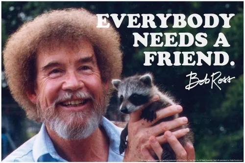 Miniatura 35 de Bob Ross Mira Alrededor La Belleza Está En Todas Partes Pintura Cita Motivacional Inspiradora Famosa Arte de Pared Impresión Cartel Fresco 12x18