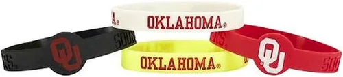 Miniatura 7 de aminco NCAA unisex-adult Silicone Bracelet (4-Pack)