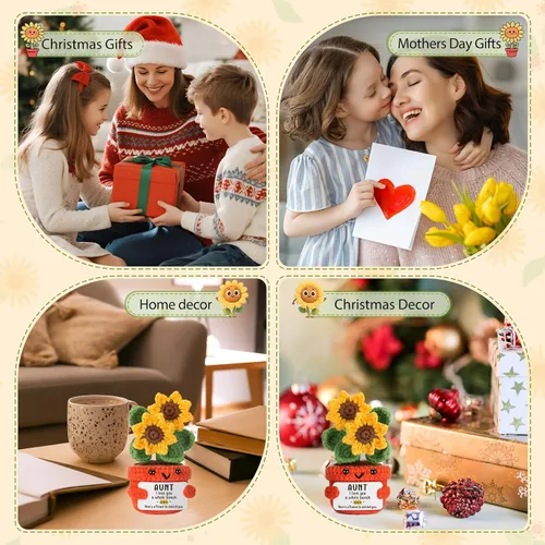 Miniatura 7 de LuoHere Regalos de Tía Regalos de Navidad y Cumpleaños de Tía de Sobrino Sobrina, Mejores Regalos de Tía para Mujeres Ideas para el Día de la Madre