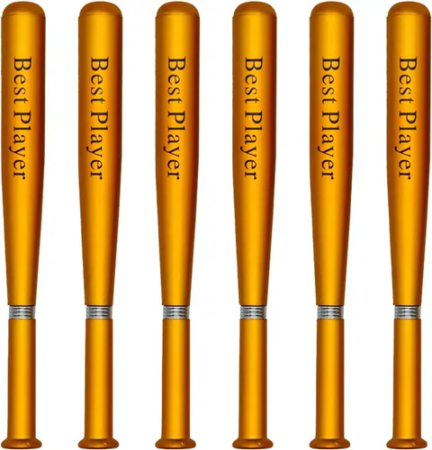 Maydahui 12 bolígrafos de béisbol de béisbol con diseño de bate de béisbol, bolígrafos deportivos geniales para el mejor jugador, tinta azul para