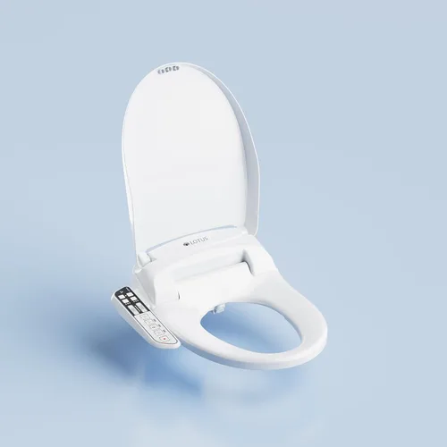 Miniatura 2 de Lotus Hygiene Systems ATS-500. Asiento para inodoro con tapa inteligente, climatizada con temperatura regulable. Color blanco.