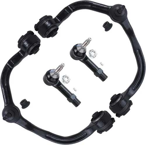 Miniatura 199 de Detroit Axle - Brazos de control superiores traseros para Chrysler 300 Dodge Challenger Charger Magnum, reemplazo del conjunto de brazos de control