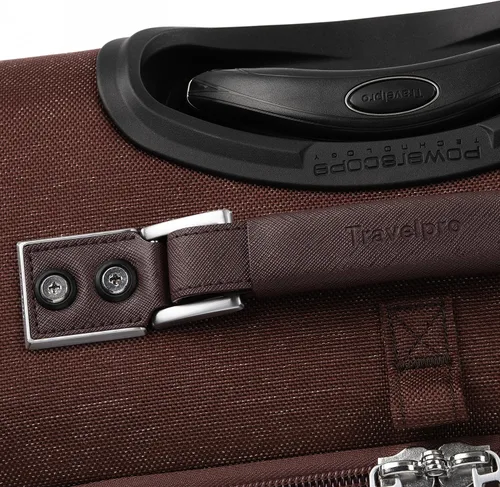 Miniatura 2 de Travelpro Platinum Elite - Rollaboard extensible de 22 pulgadas, Bordeaux, Platinum Elite Softside - Equipaje vertical expandible
