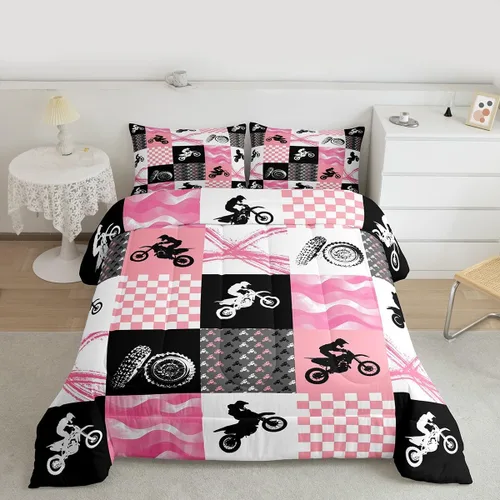 Miniatura 10 de Juego de edredón de pingüino, tamaño matrimonial, edredón de plumón de pingüino kawaii, juego de ropa de cama de animales antárticos para niños