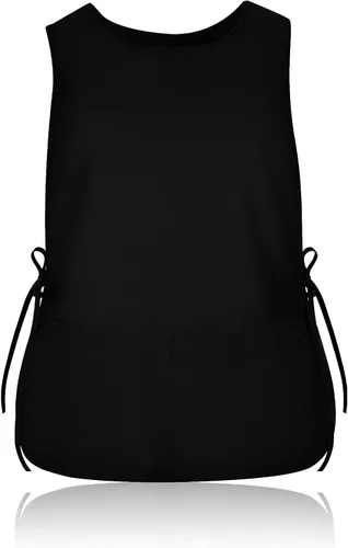 TFTAFAN Delantal Cobbler Unisex Impermeable Delantal con 2 Bolsillos Profundos Art Smock para Pintar Limpieza Artiest Delantal Trabajo Cocina