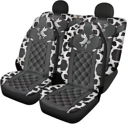 Miniatura 17 de Howilath 250 USA Anniversary - Juego de 4 fundas de asiento de automóvil de ajuste universal para asientos delanteros y traseros para uso en todas
