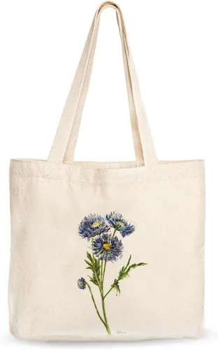 Miniatura 18 de Bolsa de lona, diseño animal, refuerzo resistente, 100% algodón natural, para compras, comestibles, computadora portátil., XL, Bolso grande de lona