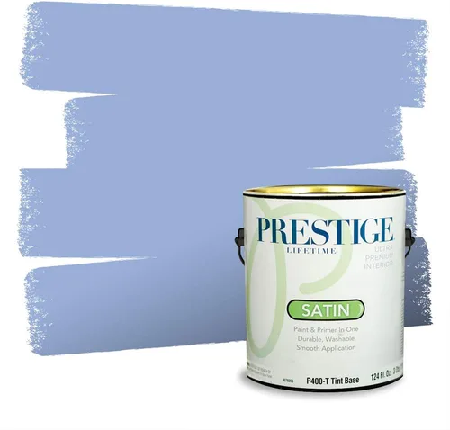 Miniatura 1594 de Pintura Exterior + imprimación PRESTIGE, todo-en-uno, 1 galón, acabado mate, color comparable al Valspar* Royal Gray* VS151-Gris real