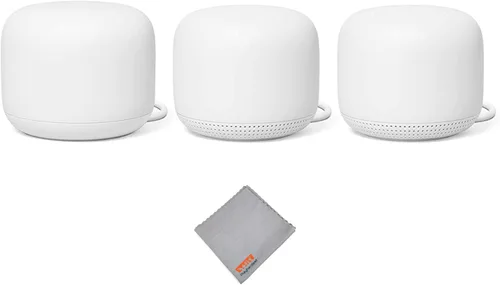 Miniatura 5 de Google Nest Wifi - Sistema de Wi-Fi para el hogar - Extensor de Wi-Fi - Router de malla para Internet inalámbrico - Paquete de 2