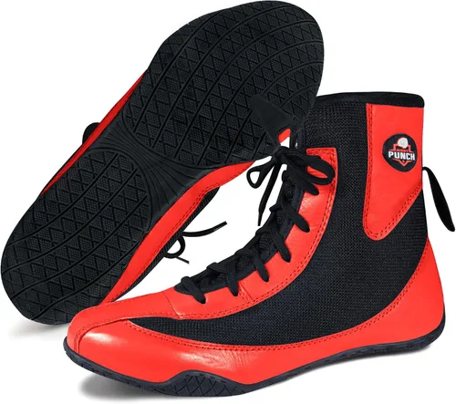 Miniatura 4 de Zapatos de boxeo profesionales para hombres y mujeres Zapatos de boxeo transpirables Zapatos de suela de goma antideslizante para campeones