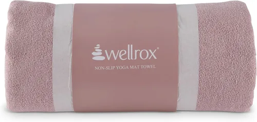 Miniatura 9 de Wellrox Toalla de microfibra para esterilla de yoga con agarre, ultra absorbente, súper suave y de secado rápido, toalla de yoga caliente Lavanda
