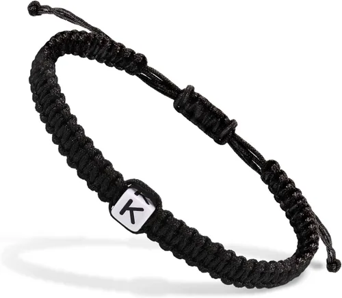 Miniatura 32 de Pulseras hechas a mano, pulseras para mujeres y hombres, pulsera ajustable con inicial, regalos de joyería para mamá, esposa, novia, ella, amigos
