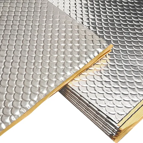Alfombrilla de amortiguación de sonido, 80 mil (0.079 in), alfombrilla de aislamiento acústico para automóvil, almohadilla autoadhesiva de butilo