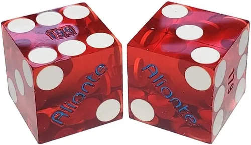 Auténticos dados de Las Vegas Craps - Amplia selección de pares de dados de mesa genuinos de casino de The Strip, el centro y el área metropolitana