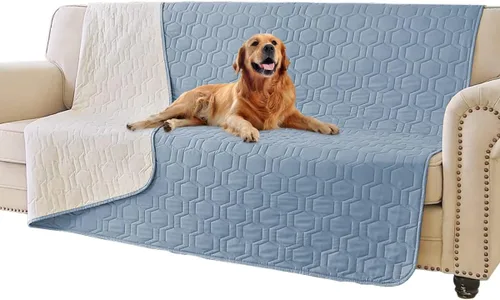 Miniatura 19 de Tcksstex - Funda impermeable y antideslizante para cama de perro, manta para mascotas, sofá, colchón protector para incontinencia de coche, funda