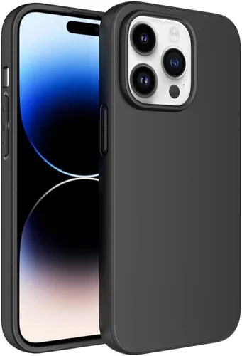 Miniatura 13 de Funda Puxicu para iPhone 13, cubierta protectora de TPU suave mate de diseño delgado para iPhone 13, negra