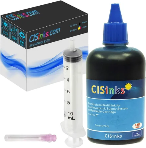 Miniatura 6 de Botella de tinta de repuesto negra de 3.4 fl oz compatible con PGI-280 / CLI-281 XL PIXMA TS9120 TS8120 TS8220 TS9520 TR8520 TR7520 TS6120 + kit