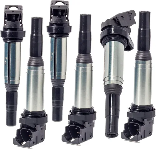 KSU Compatible With 0221504470 Ignition Coil Pack for BMW 325i 325Ci 328i 330Ci 335i 525i 528i 530i 535i 545i 745Li X3 X5 M5 M6 Z4 12137594937