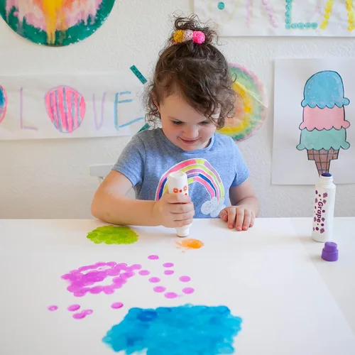Miniatura 2 de Do A Dot Art, marcadores de puntos lavables con aroma a fruta para niños y niños pequeños, juego educativo de 6 unidades, el marcador de puntos
