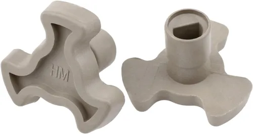 Acoplador de plato giratorio para horno microondas Piezas de horno de microondas Soporte de guía de rodillo giratorio de microondas Acoplador de