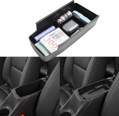 Miniatura 7 de EDBETOS Bandeja Organizadora de Consola Central Compatible con Chevy Bolt EUV Bolt EV Accesorios 2022-2023 Almacenamiento Interior de Reposabrazos