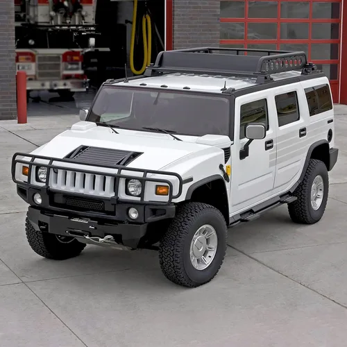 Miniatura 2 de SPEC-D TUNING 10 luces LED ahumadas para techo de cabina compatibles con Hummer H2 2003-2009, H2 SUT 2005-2009