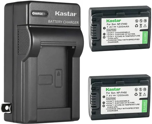 Miniatura 5 de Kastar Reemplazo del cargador de batería de pared de CA para Sony NP-FH30, NP-FH40, NP-FH50, NP-FH70, NP-FH100, Sony AC-VQH10, BC-TRV, BCTRV, BC-VH1