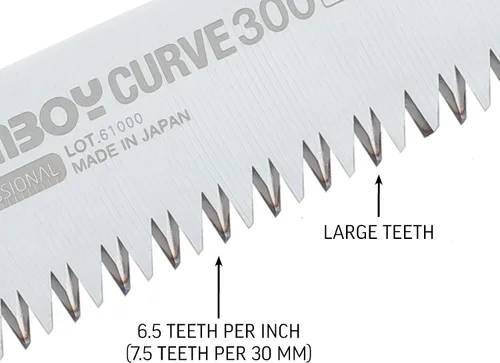 Miniatura 4 de Silky GomBoy Curve - Sierra plegable profesional (11.811 in, dientes grandes) (717-30)