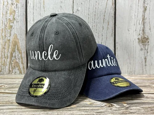 Miniatura 9 de Sombreros bordados para tío tía, abuelo, abuela, mamá, mini