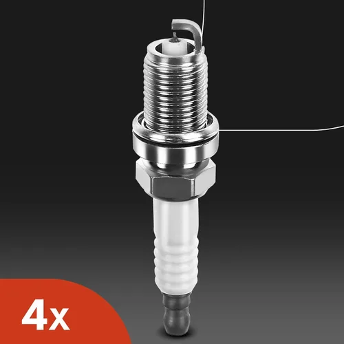 Miniatura 8 de A-Premium Juego de 4 paquetes de bobinas de encendido y bujías de iridio compatibles con Hyundai Accent 2006-2011 y Kia Rio Rio5 2006-2011, L4 1.4L