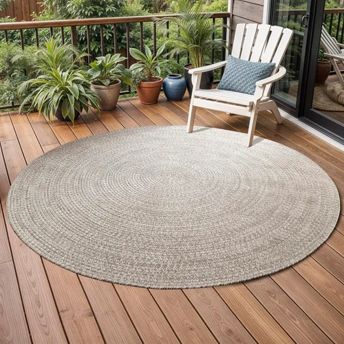 Miniatura 12 de Superior Alfombra de área grande para interiores y exteriores, reversible, trenzada, decoración del piso del hogar para sala de estar, cocina