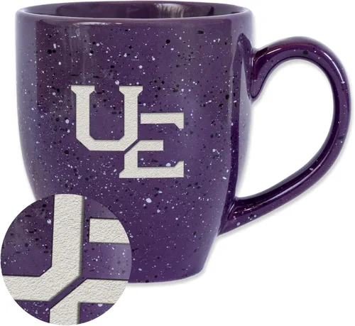 Miniatura 461 de Rico Industries NCAA Virginia Tech Hokies Maroon - Taza de café de cerámica grabada con láser, color del equipo, 16 onzas