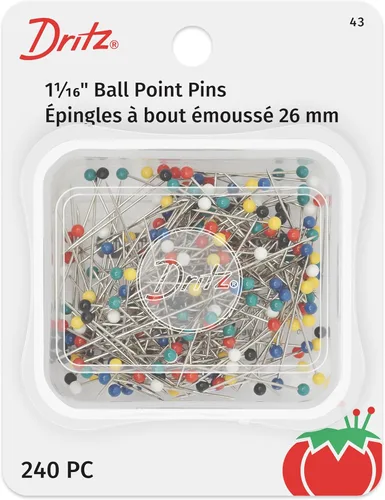 Miniatura 8 de Dritz 39 pines de punta de bola, 1-1/16 pulgadas (175 unidades)