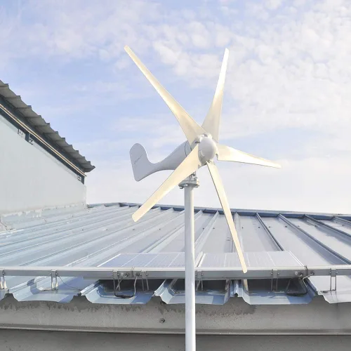 Miniatura 7 de Juego de generador de turbina eólica de 400 W 12 V con 5 cuchillas, con controlador de carga, generador de energía eólica para marina, RV, hogar