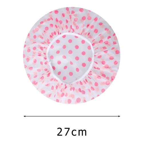 Miniatura 3 de Gorro de ducha, 3 unidades, impermeable, reutilizable, gorro de baño para mujeres, hombres y niños