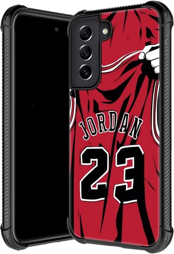 Funda compatible con Samsung Galaxy S22, diseño de jugador de baloncesto 36 Galaxy S22 para niños y hombres, antiarañazos, a prueba de golpes, de