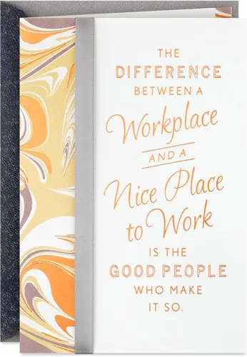 Miniatura 7 de Hallmark - Tarjeta de agradecimiento navideña (Grateful For You) para profesores, compañeros de trabajo, trabajadores esenciales