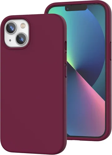 Miniatura 133 de Funda de silicona líquida compatible con iPhone 11 (6.1 pulgadas), cubierta de goma de gel de protección completa con forro de microfibra suave