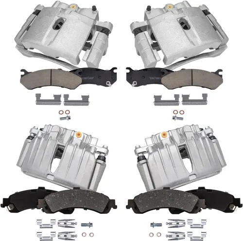 Miniatura 18 de Detroit Axle - Pastillas de Freno Delantero para Mercedes- Benz C230 C250 C300 SLK250, Pastillas de Freno Cerámica w/Reemplazo de Hardware