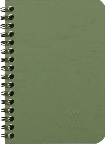 Miniatura 13 de Clairefontaine 781454C Age Bag Collection A Cuaderno de espiral azul A4 8.3 x 11.7 in - 100 páginas rayadas con margen - Papel blanco 3.17 oz