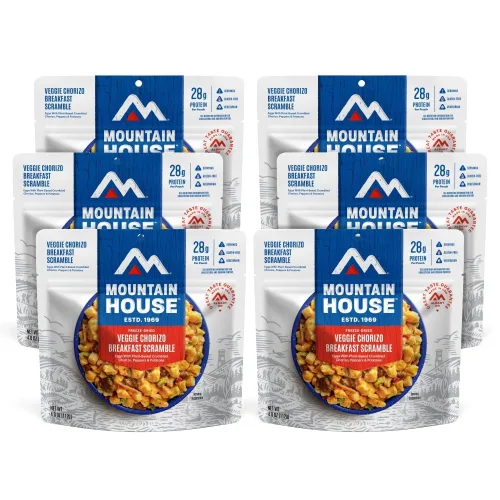 Miniatura 32 de Mountain House granola con leche y arándanos Comida liofilizada para mochileros y camping Pack de 6