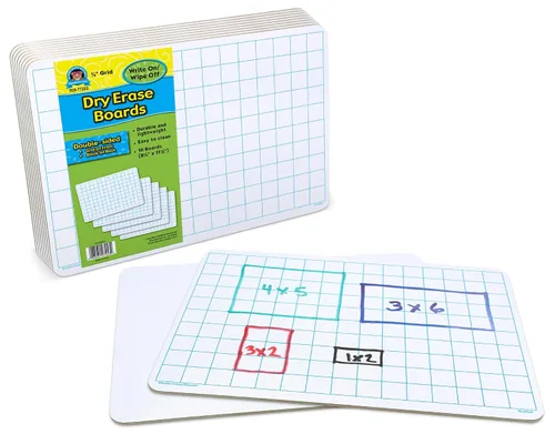 Miniatura 5 de Teacher Created Resources Tableros de borrado en seco en blanco prémium de doble cara (TCR77891)
