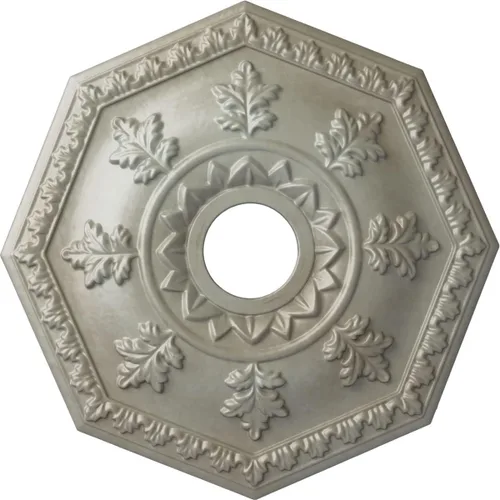 Miniatura 56 de Ekena Millwork CM18NTFCS Nottingham Medallón de techo, cobre flash