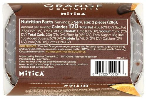 Miniatura 2 de Mitica Naranjas caramelizadas con chocolate, 4.94 OZ
