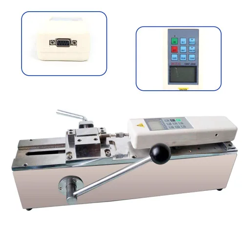Miniatura 2 de Medidor de fuerza digital HP-500 1000N - Medidor de fuerza de empuje y tracción, 10 V, medidor de tracción manual HPH con banco de pruebas