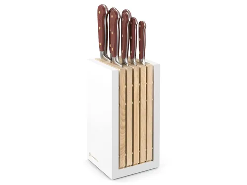 WÜSTHOF Juego de cuchillos en bloque Classic Tasty Sumac, 8 piezas Sabroso zumaque