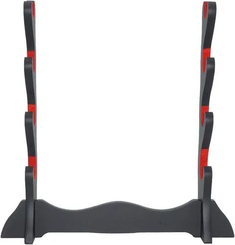 Miniatura 3 de Soporte acolchado de terciopelo para espada, soporte de fieltro para proteger el soporte de exhibición samurai espada Katana Wakizashi Tanto Holder