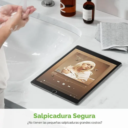 Miniatura 7 de apiker Paquete de 2 protectores de pantalla para iPad de 9ª, 8ª y 7ª generación de 10.2 pulgadas, película de vidrio templado para iPad 9, 8, 7