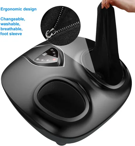 Miniatura 6 de Carepeutic Masajeador de pies Shiatsu 6D con masaje de amasamiento y calor, masajeador eléctrico de pies de tejido profundo para pies cansados