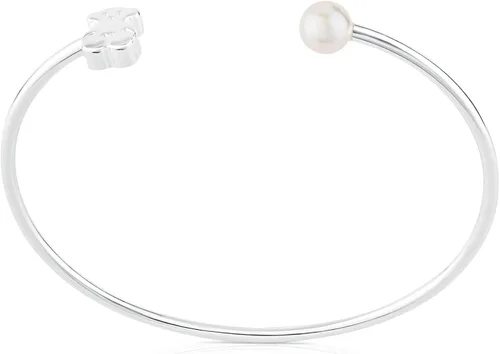 Miniatura 3 de Pulsera TOUS Sweet Dolls de plata 925 con perla cultivada de agua dulce china blanca de 0.236 0.256 in